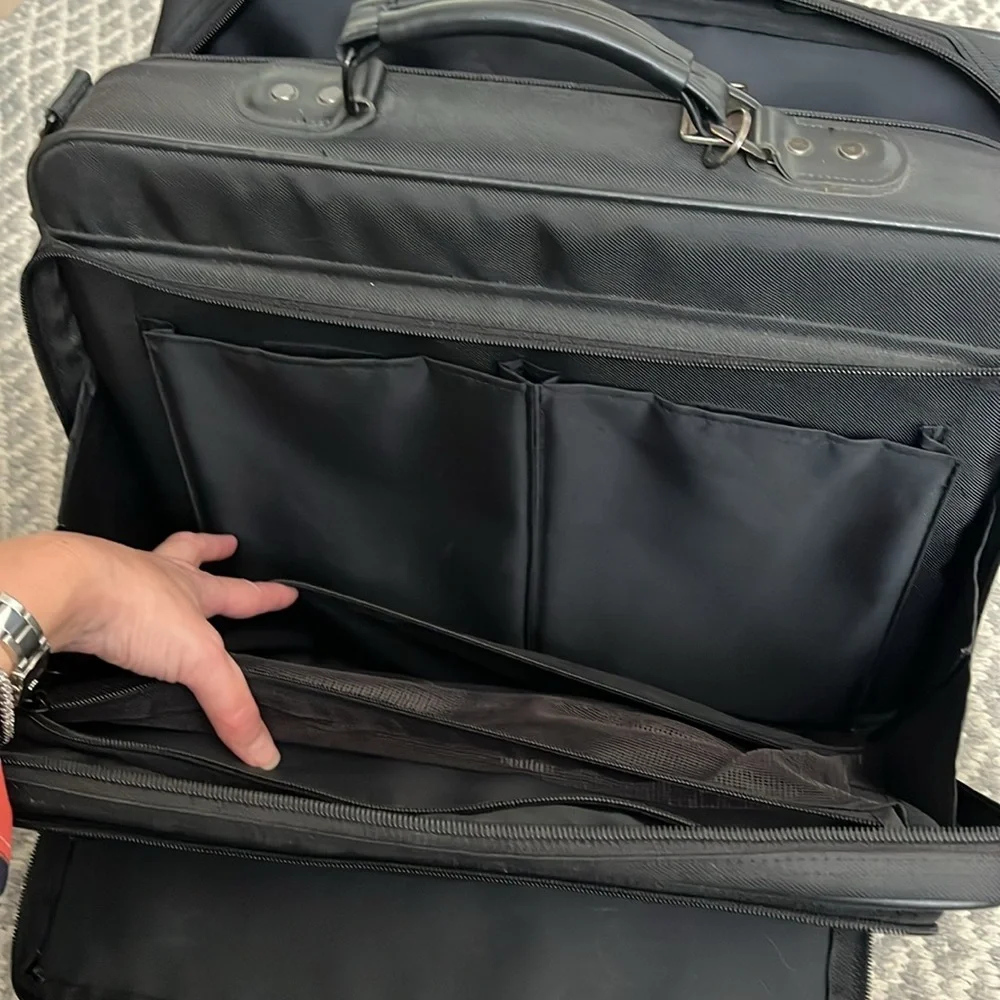 Black Laptop Bag Briefcase Computer Bag
